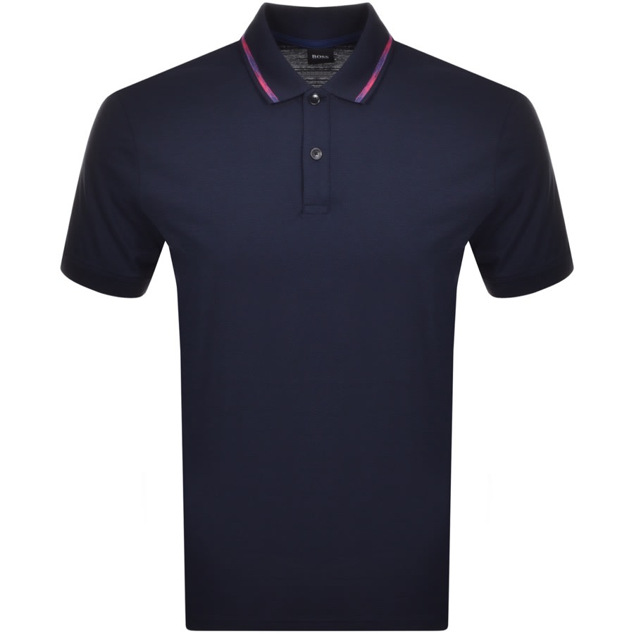 Alternative Image for ProductBOSS Pejay Polo T Shirt Navy1